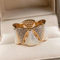 Bvlgari MOP PINK GOLD DREAM RING