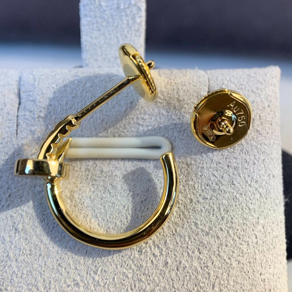 CARTIER JUSTE EARRINGS 1.8MM GOLD