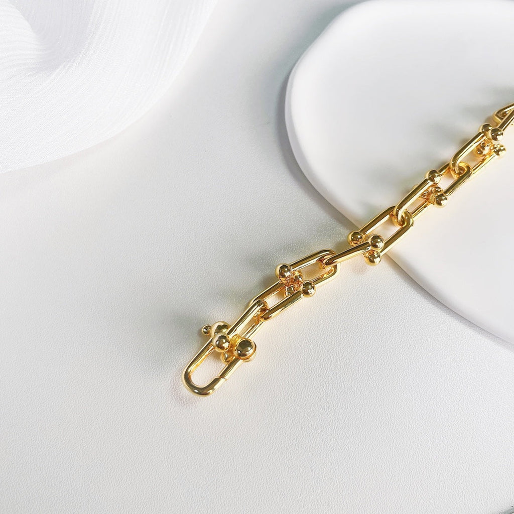 TIFFANY & CO. HARDWEAR GOLD BRACELET