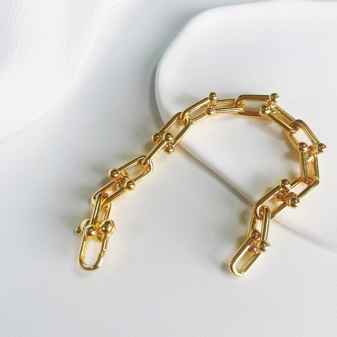 TIFFANY & CO. HARDWEAR GOLD BRACELET