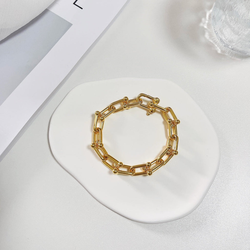 TIFFANY & CO. HARDWEAR GOLD BRACELET