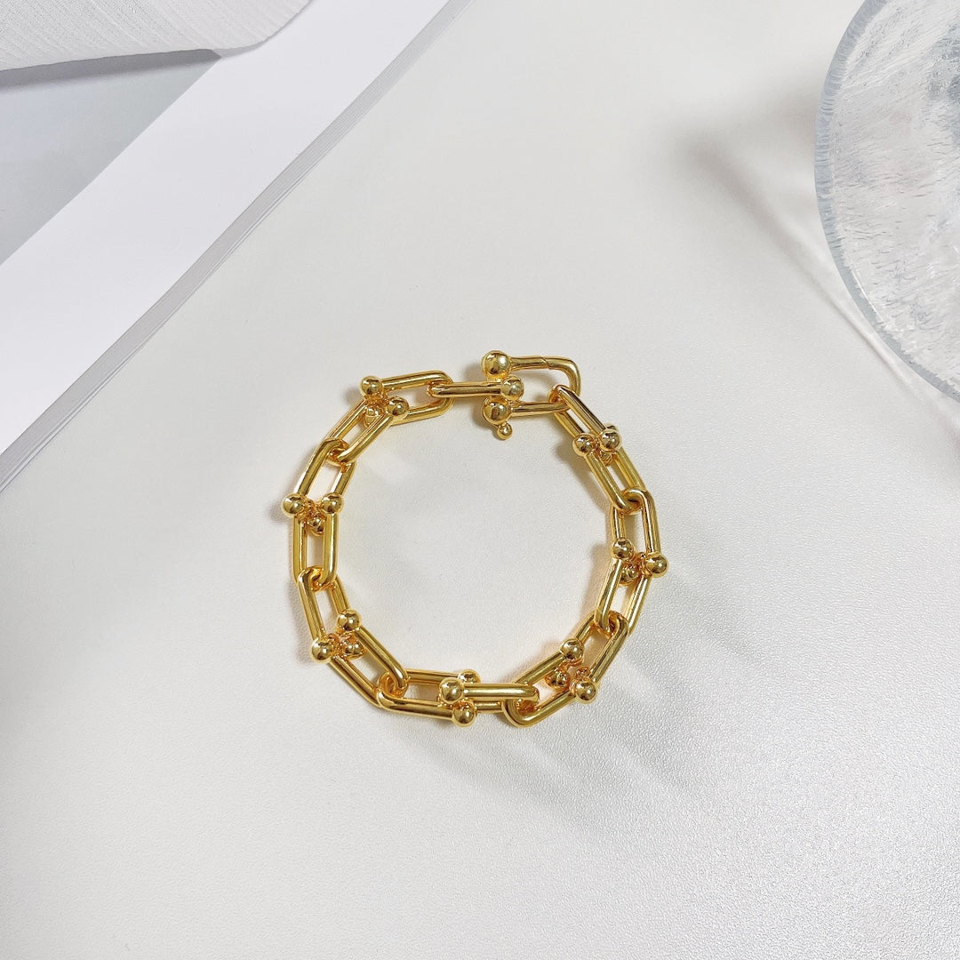 TIFFANY & CO. HARDWEAR GOLD BRACELET
