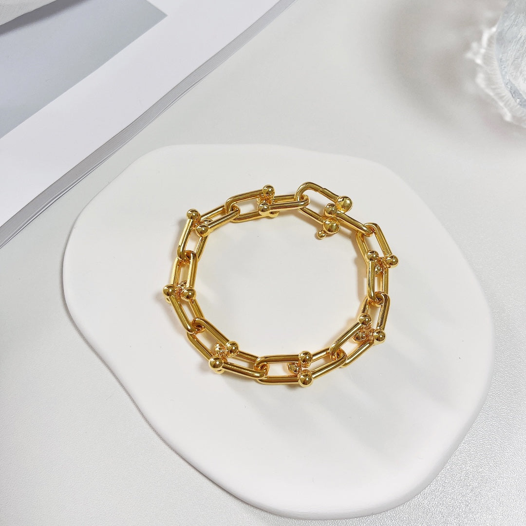 TIFFANY & CO. HARDWEAR GOLD BRACELET