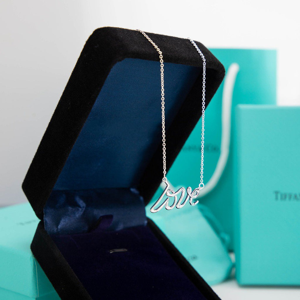 TIFFANY & CO. PALOMA S GRAFFITI LOVE NECKLACE