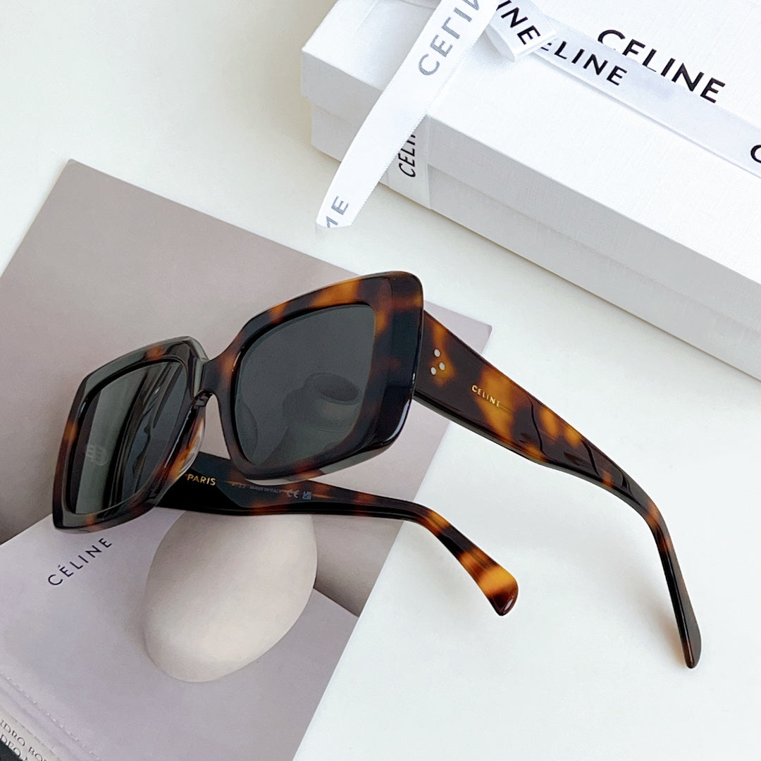 CELINE TRIOMPHE SUNGLASS CL40263 IN ACETATE