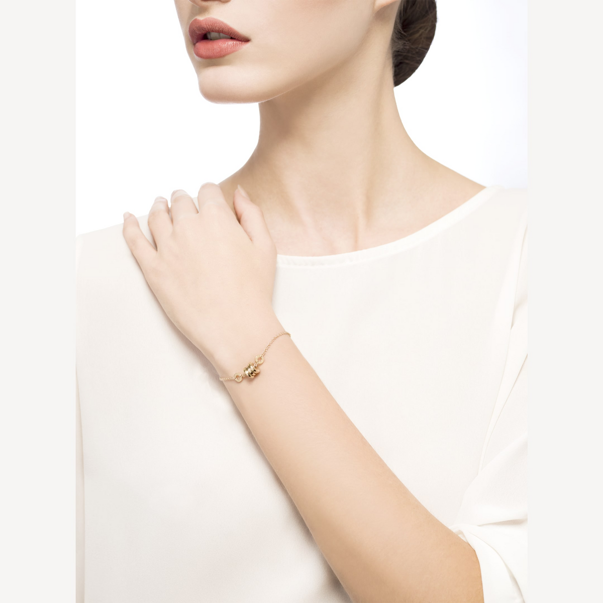 Bvlgari ZERO 1 SOFT GOLD BRACELET