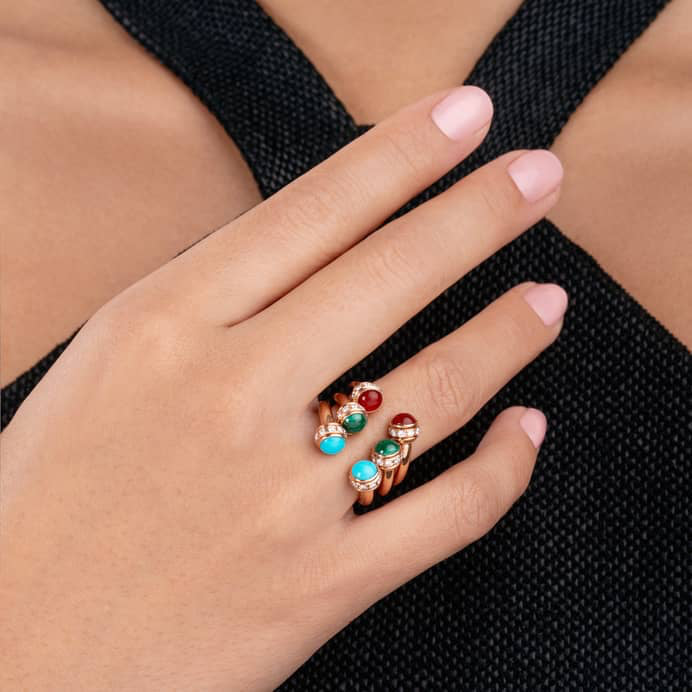 PIAGET POSSEISION MALACHITE DIAMOND RING
