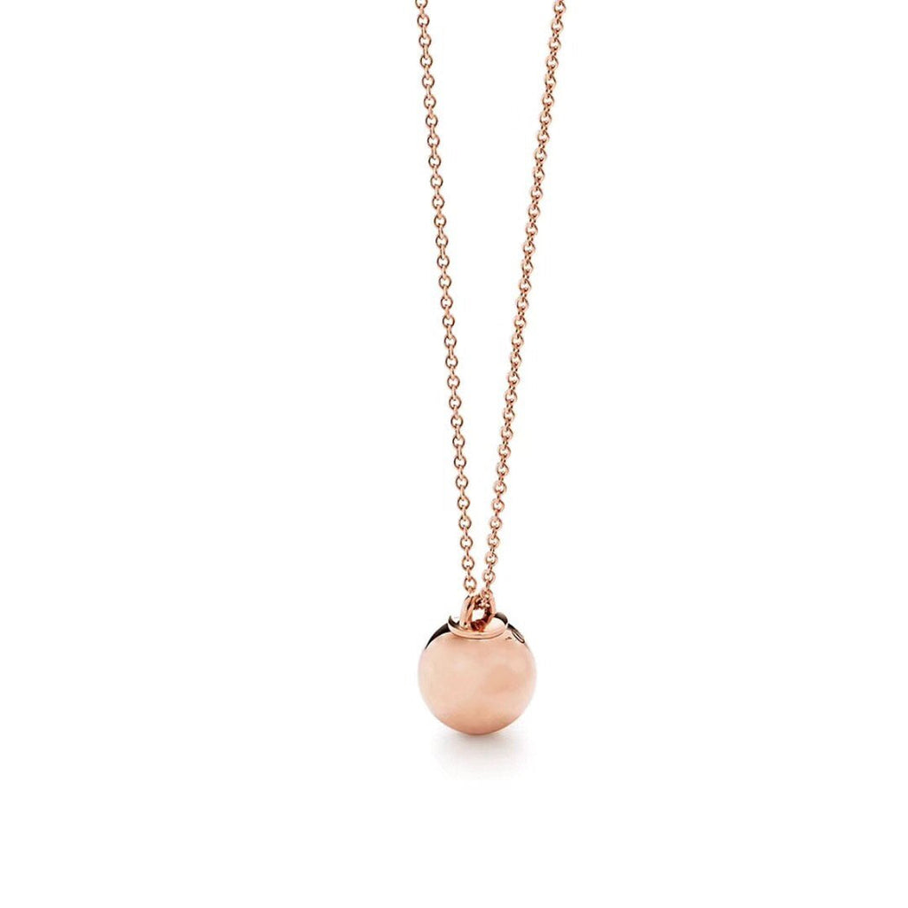 TIFFANY & CO. HARDWEAR PENDENTIF BALL ROSE NECKLACE