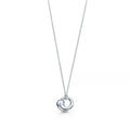 TIFFANY & CO. SNAIL PEDANT SILVER NECKLACE