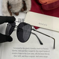 GUCCI AVIATOR FRAME SUNGLASSES 5980 IN METAL