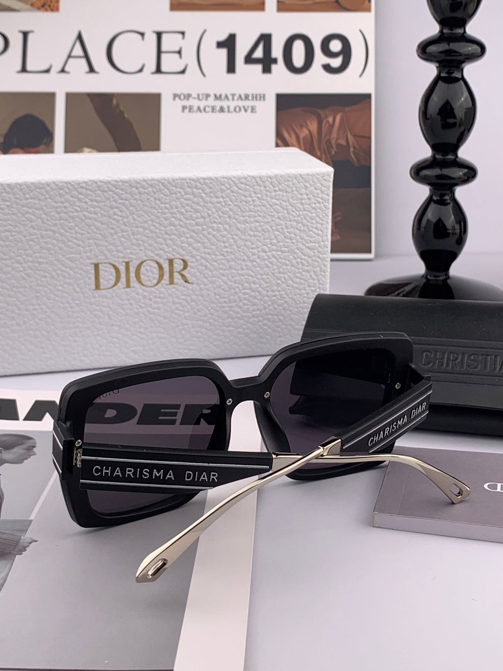 DIOR MONTAIGNE SUNGLASS CD0805 IN ACETATE