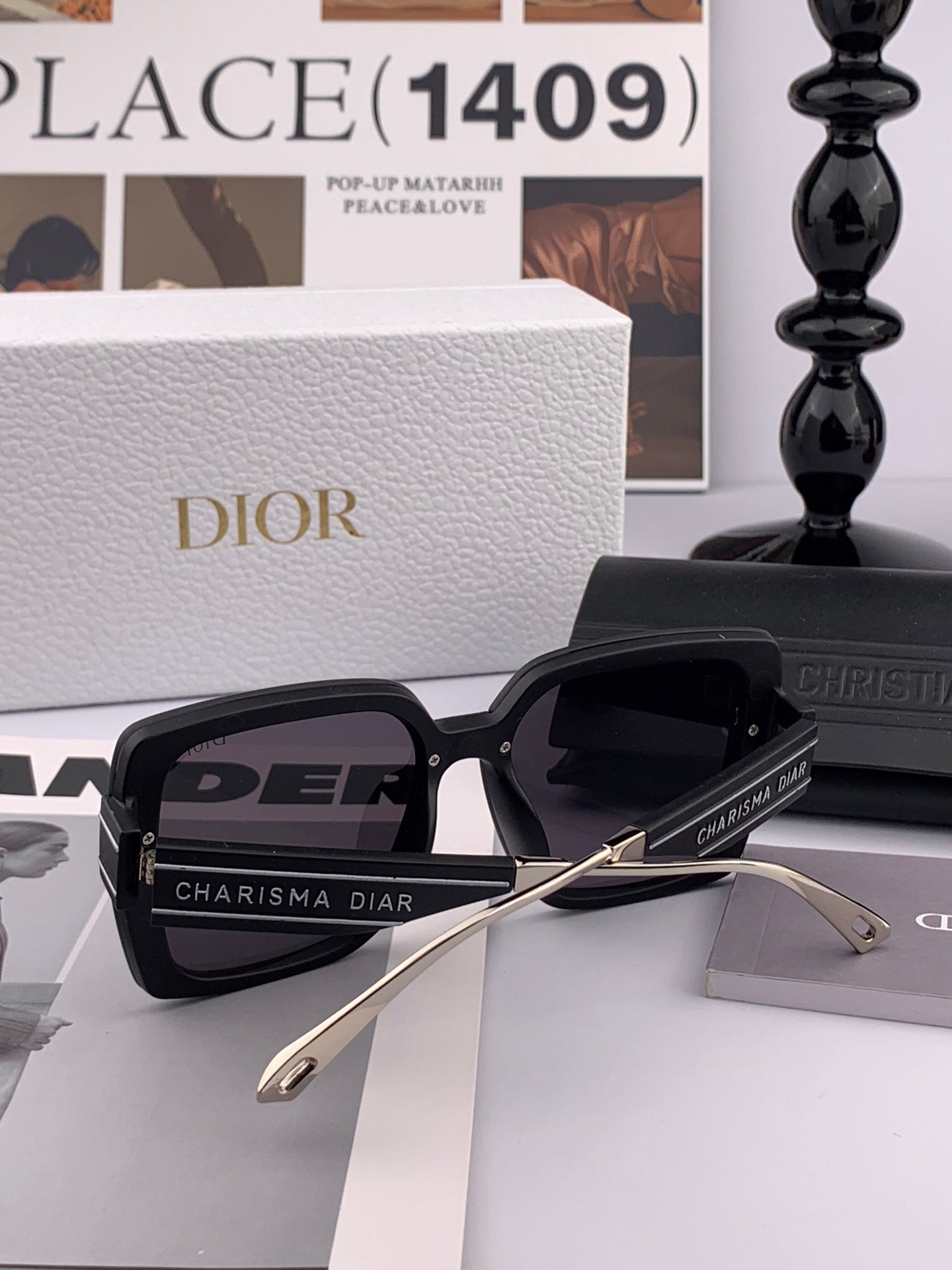 DIOR MONTAIGNE SUNGLASS CD0805 IN ACETATE