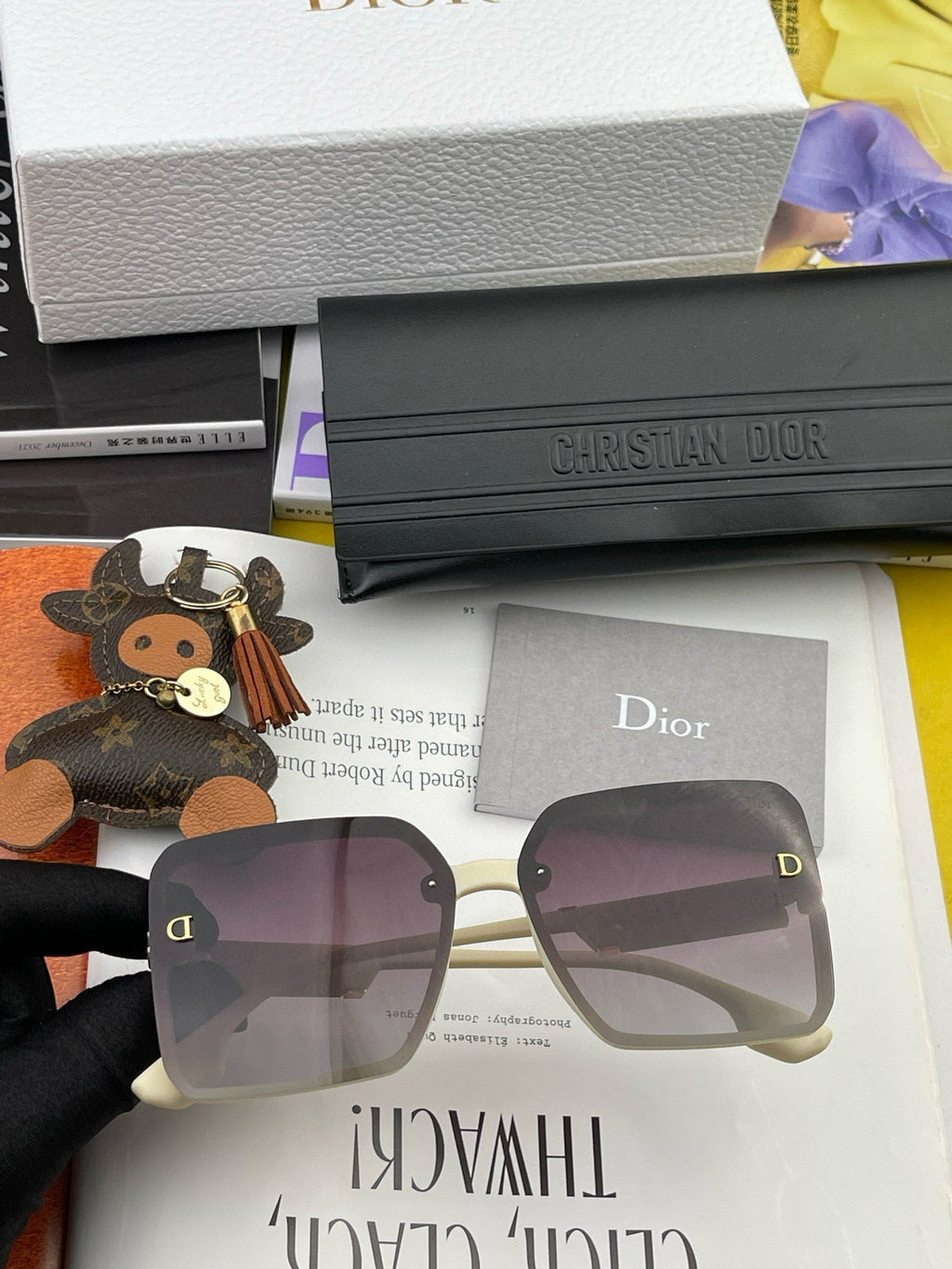 DIOR MONTAIGNE SUNGLASS CD2682 IN ACETATE