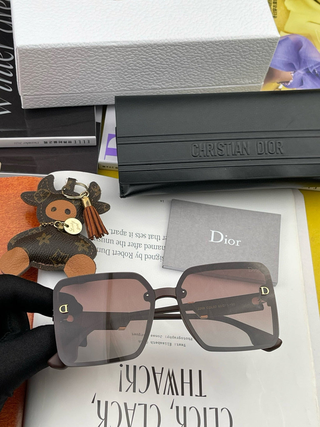 DIOR MONTAIGNE SUNGLASS CD2682 IN ACETATE