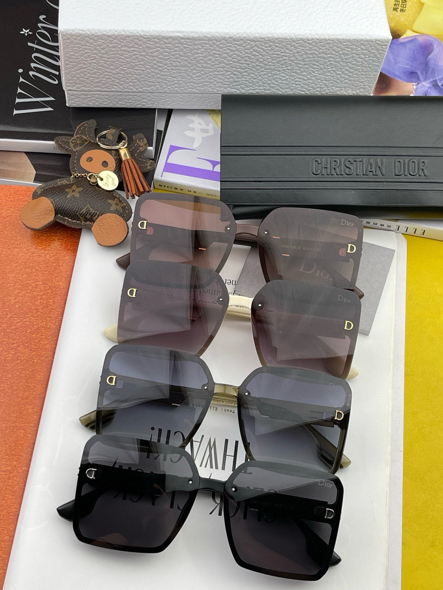 DIOR MONTAIGNE SUNGLASS CD2682 IN ACETATE
