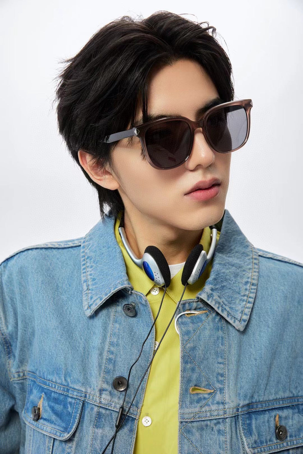 GUCCI SQUARE FRAME SUNGLASSES G77722 IN ACETATE