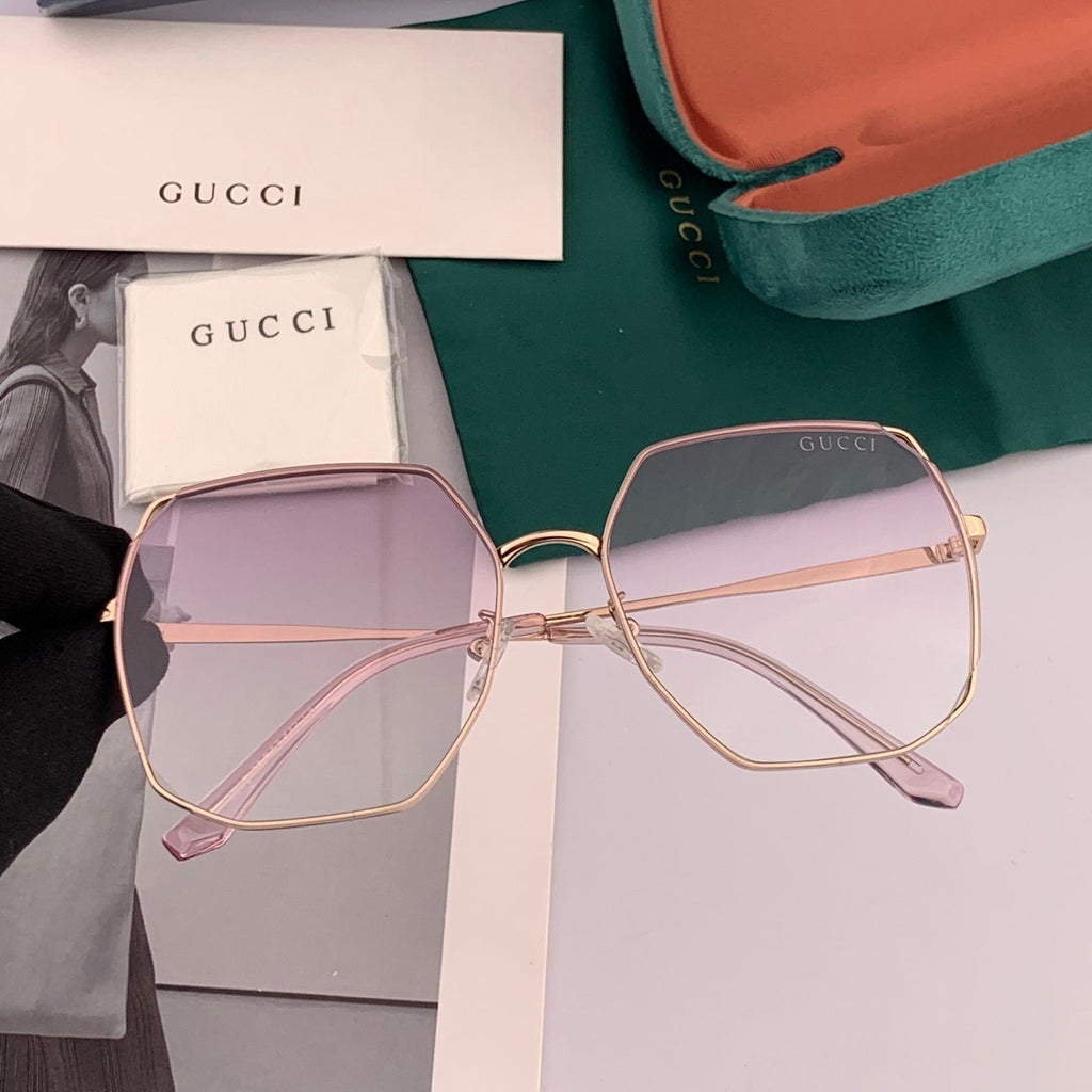 GUCCI SPECIALIZED FIT ROUND-FRAME SUNGLASSES 8660 IN METAL