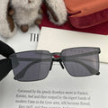 GUCCI RECTANGULAR FRAME SUNGLASSES 1862 IN METAL