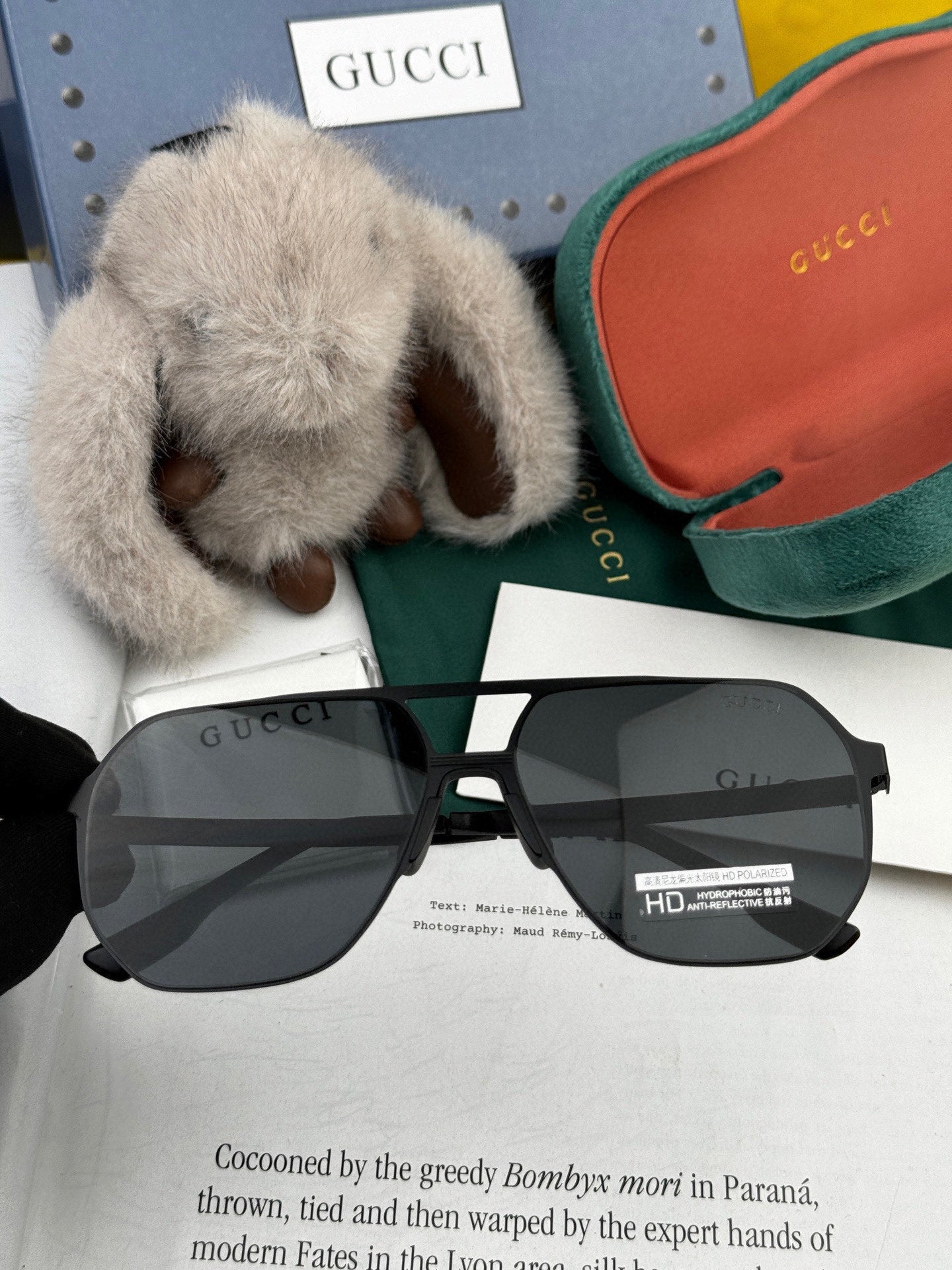 GUCCI NAVIGATOR FRAME SUNGLASSES G3380 IN METAL
