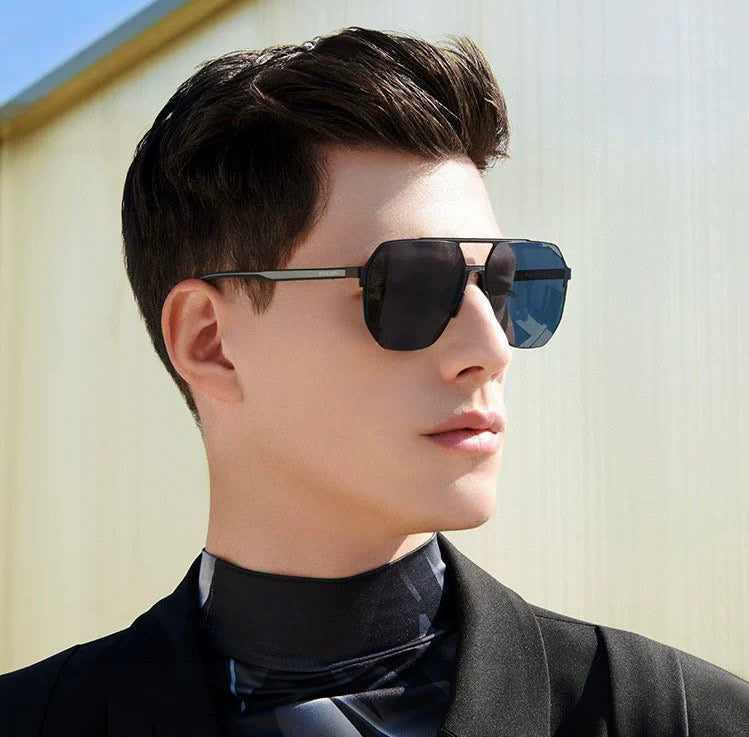 GUCCI NAVIGATOR FRAME SUNGLASSES G3380 IN METAL