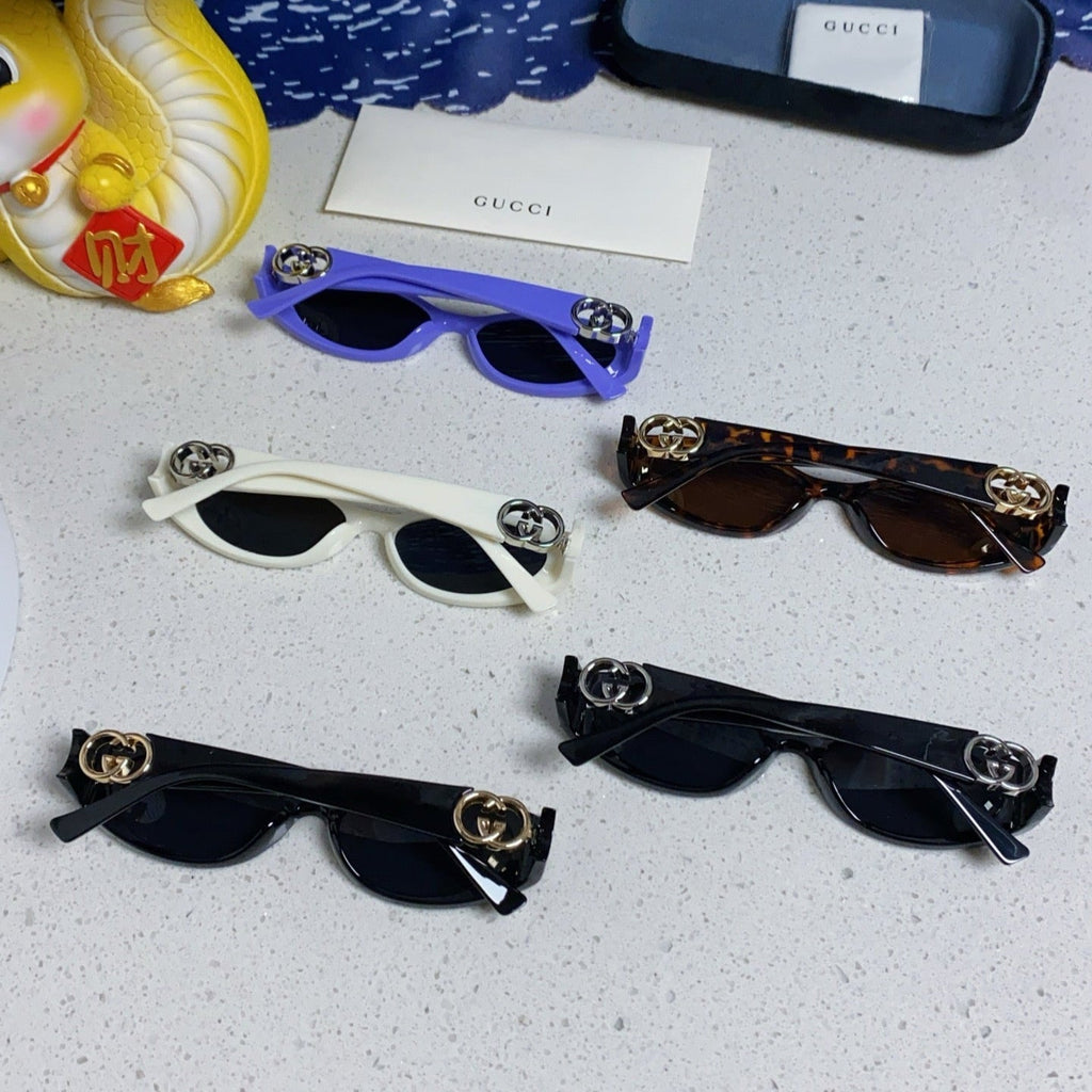 GUCCI OVAL FRAME SUNGLASSES GG1662SA IN ACETATE
