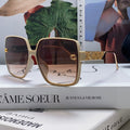 GUCCI SQUARE FRAME SUNGLASSES  567447 IN ACETATE