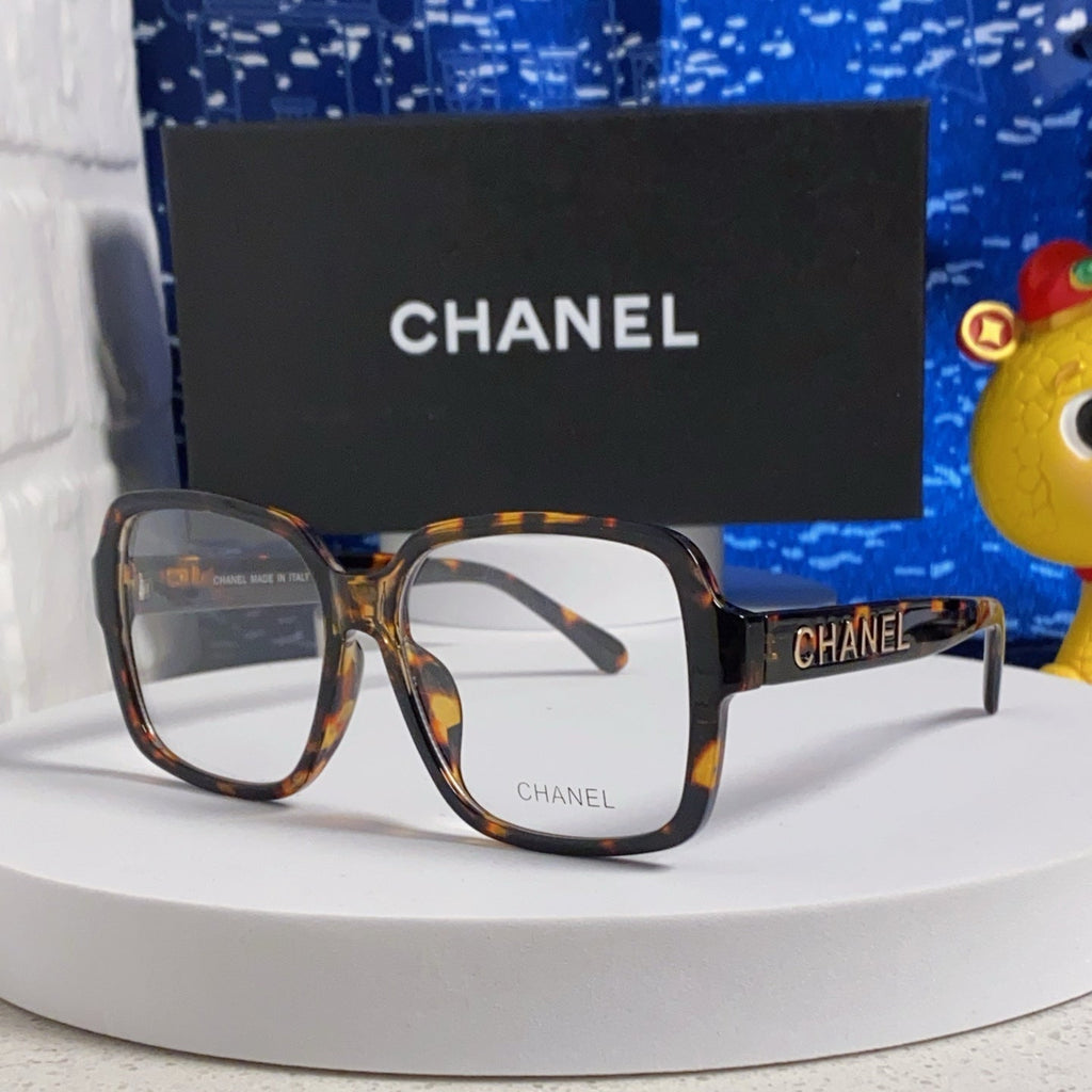 CHANEL SQUARE SUNGLASSES 638933 IN HAVANA ACETATE