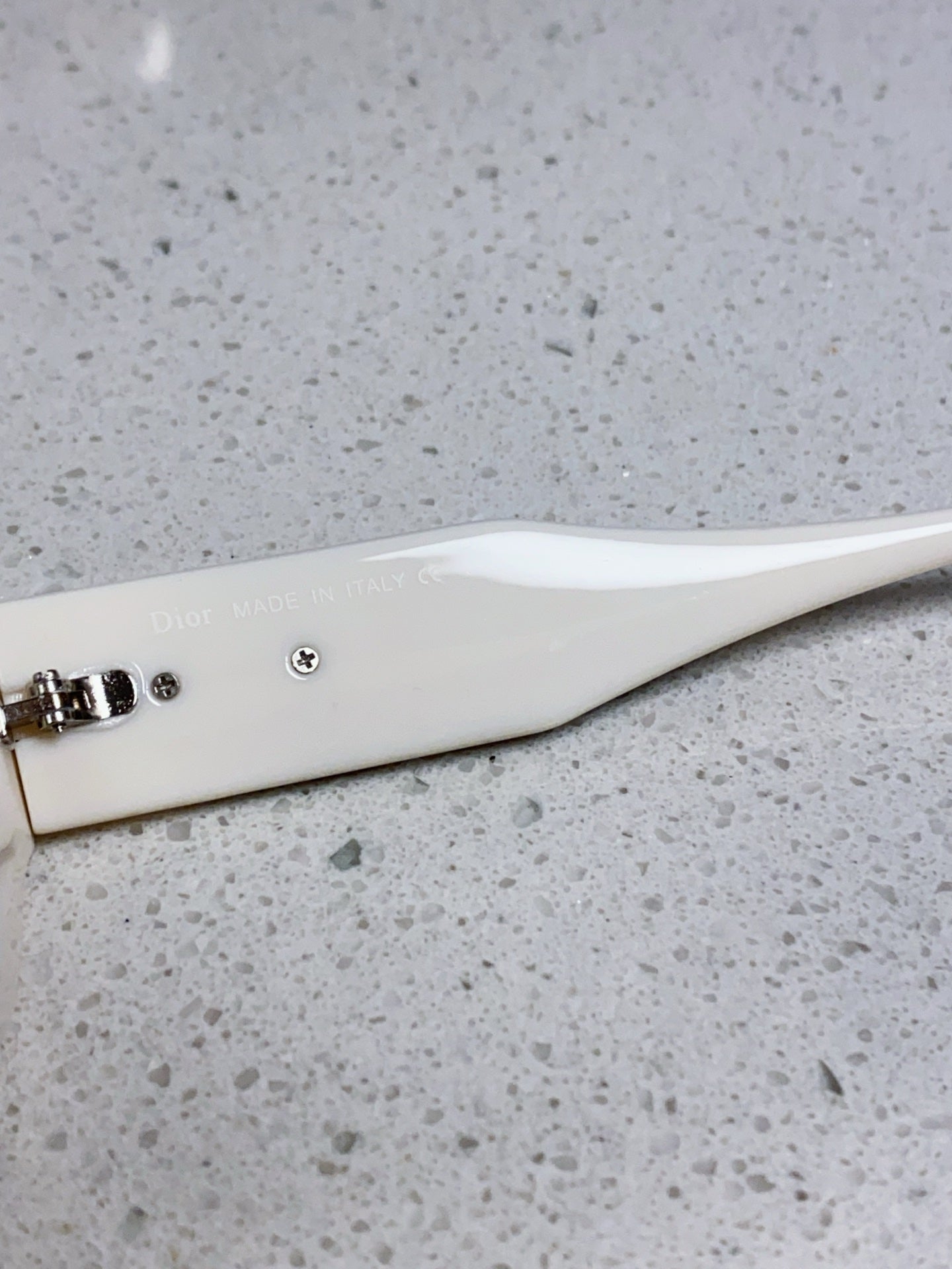 DIOR MONTAIGNE SUNGLASS 578113 IN OFF WHITE ACETATE