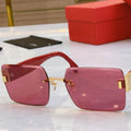 CARTIER PANTHÈRE GEOMETRIC SUNGLASSES CT00636S IN METAL AND ACETATE