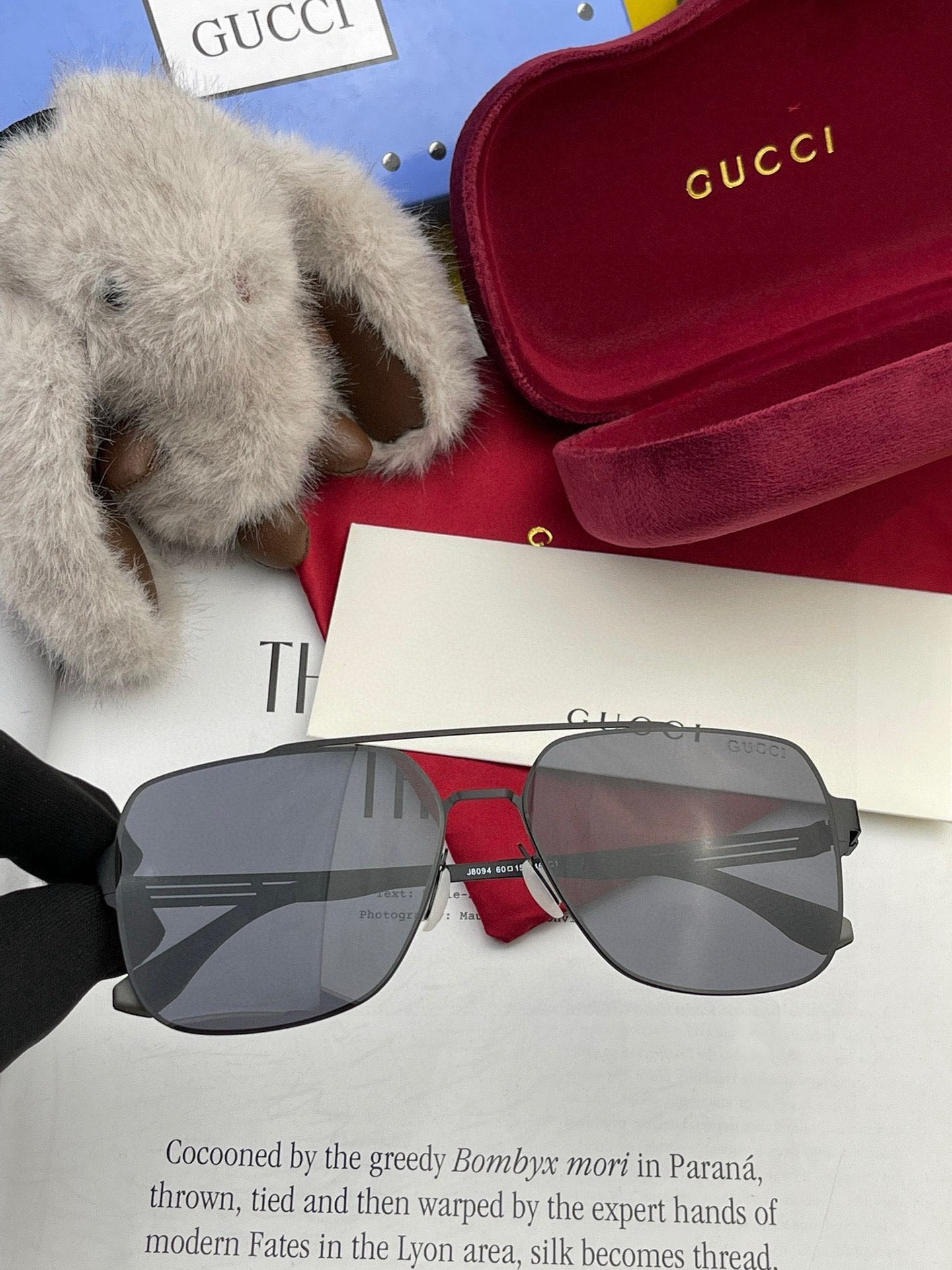 GUCCI NAVIGATOR FRAME SUNGLASSES G4809 IN METAL