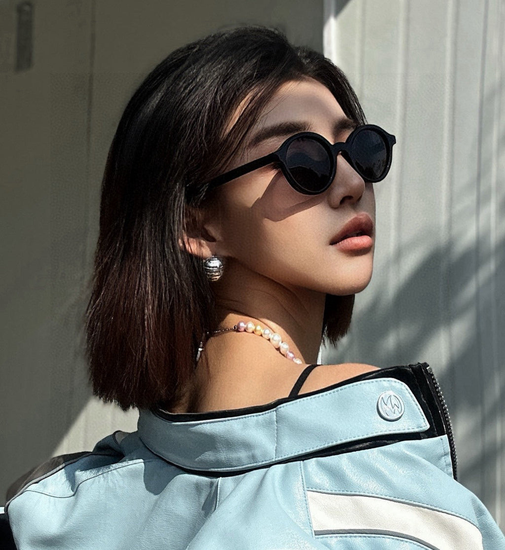 GUCCI ROUND FRAME SUNGLASSES G6910 IN ACETATE