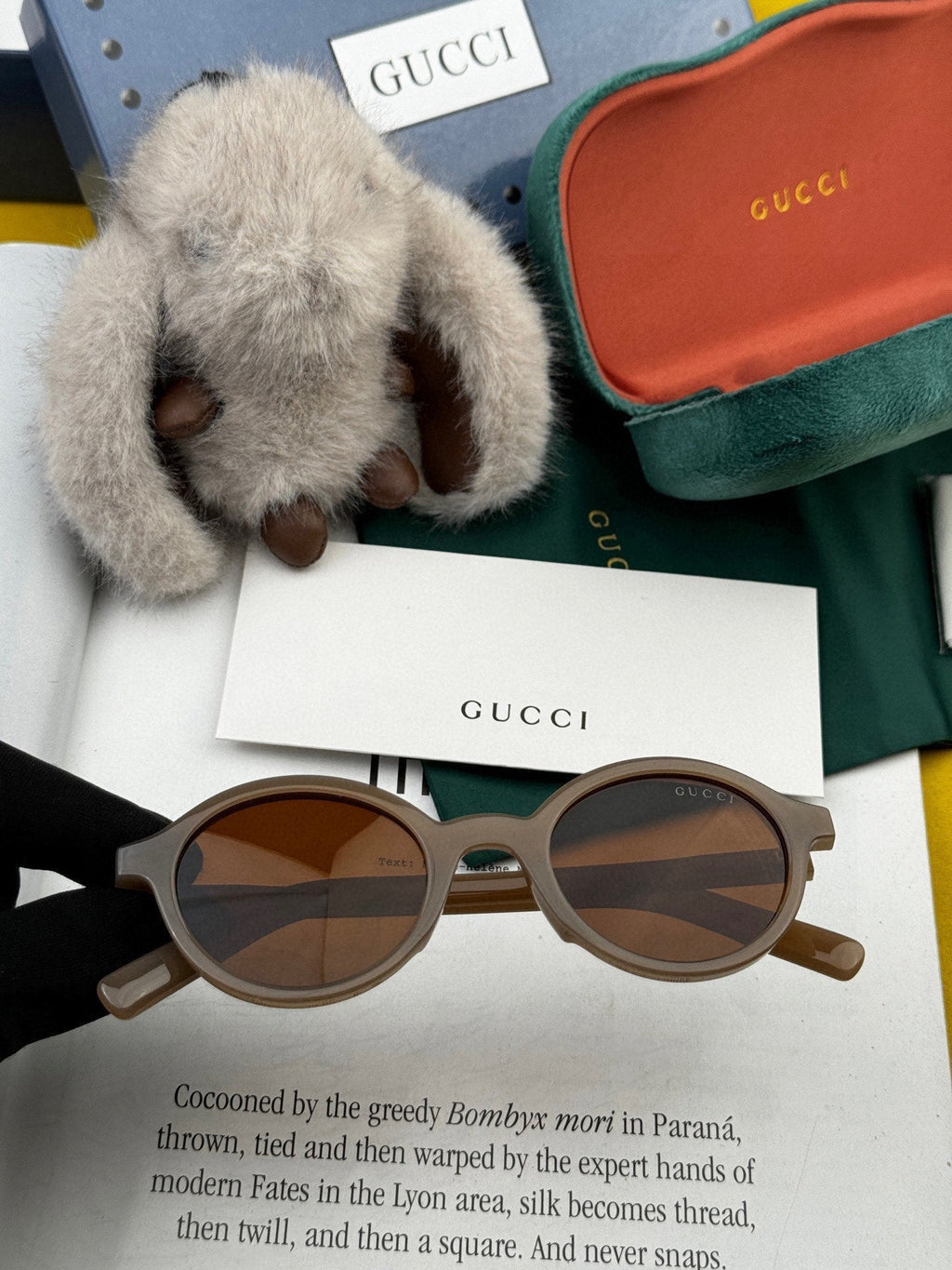 GUCCI ROUND FRAME SUNGLASSES G6910 IN ACETATE