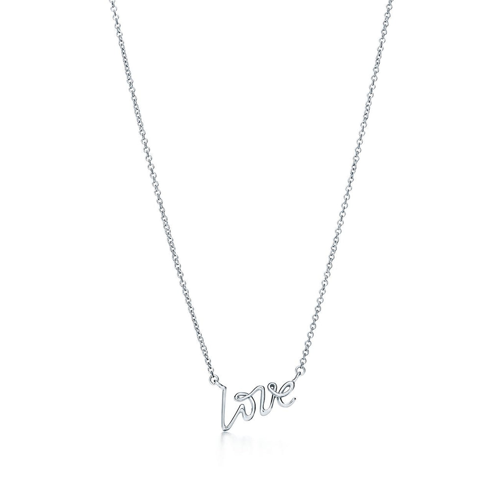 TIFFANY & CO. PALOMA S GRAFFITI LOVE NECKLACE