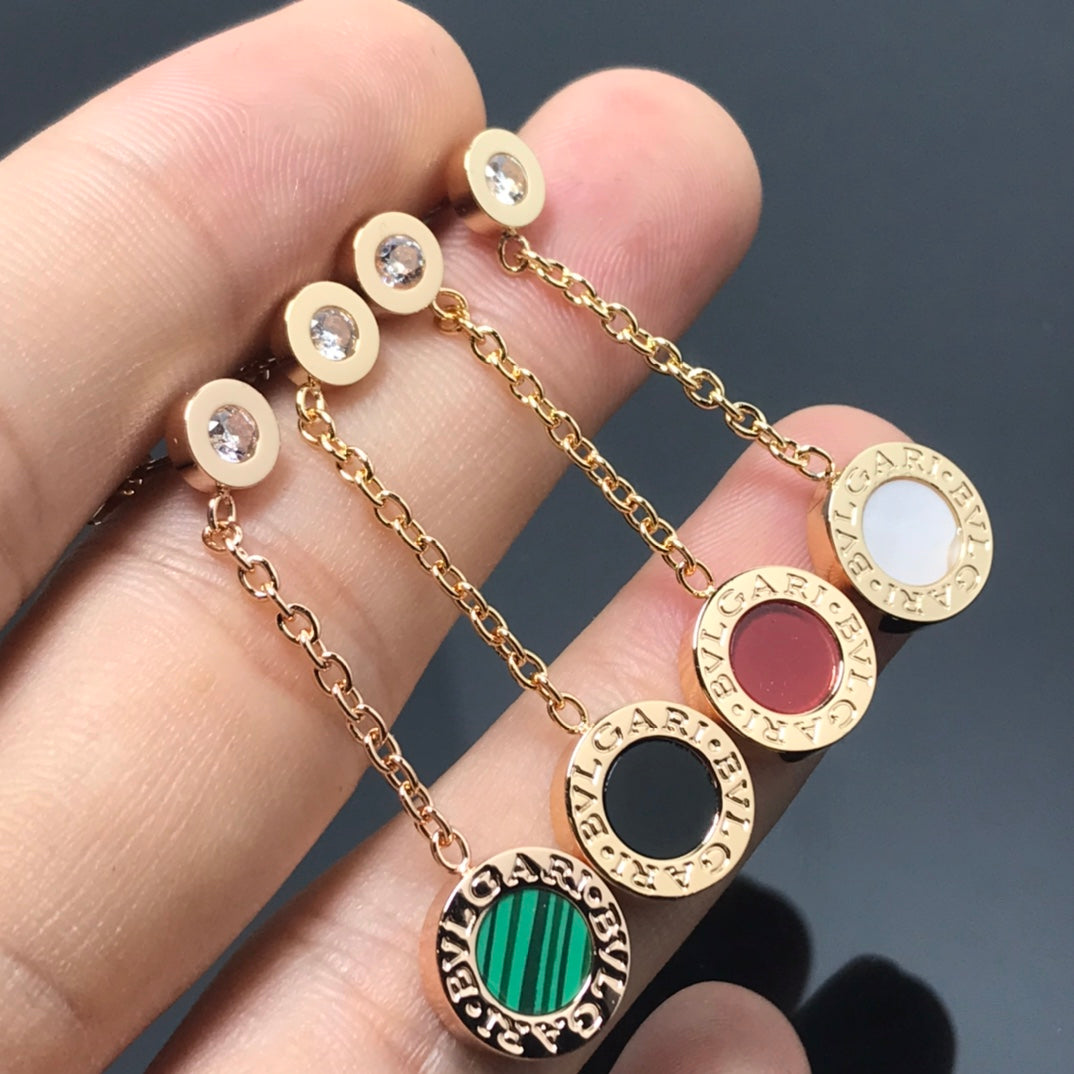 Bvlgari ZERO 1 DROP GOLD EARRINGS